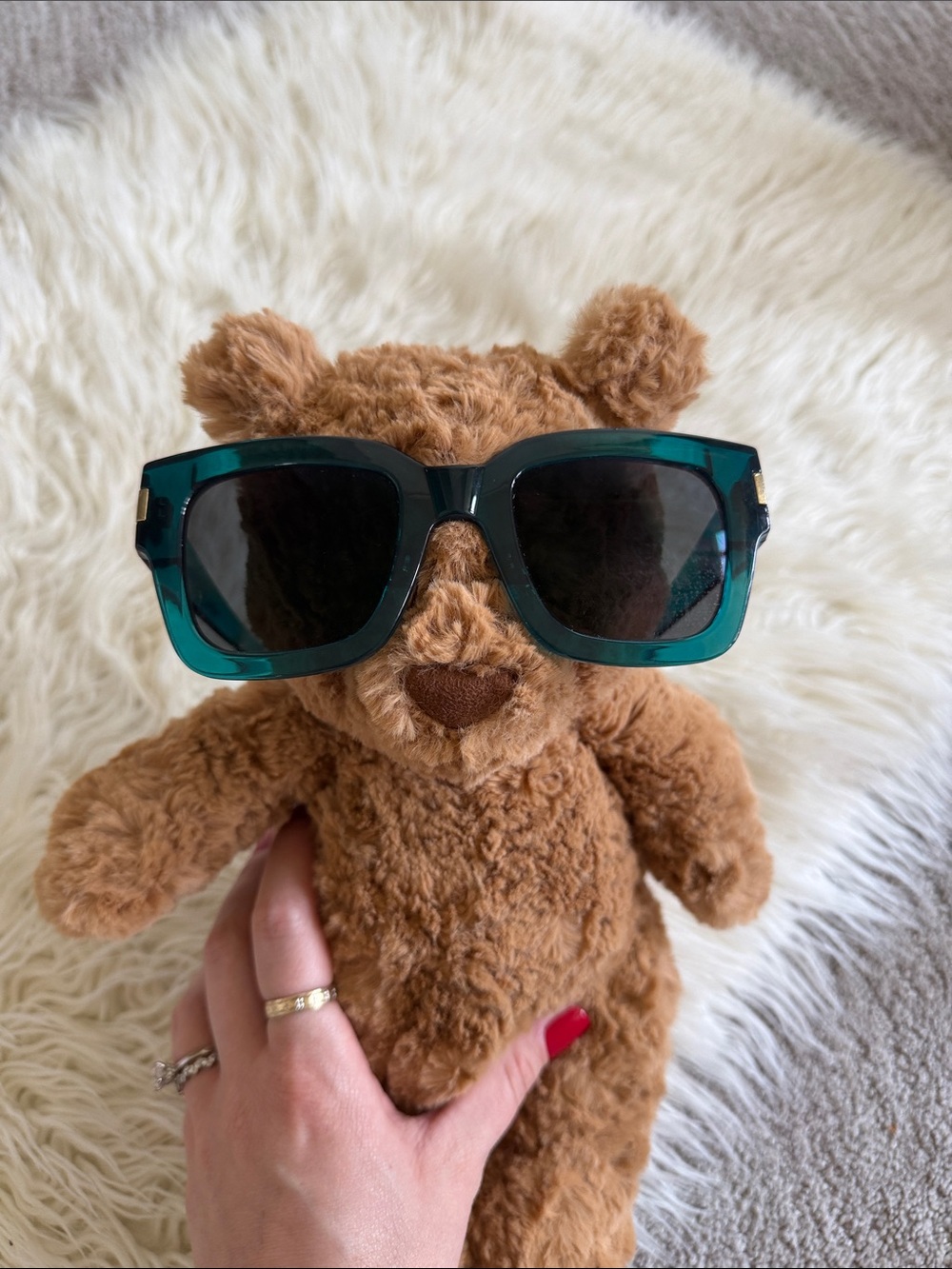 Saint Laurent Teal Sunglasses